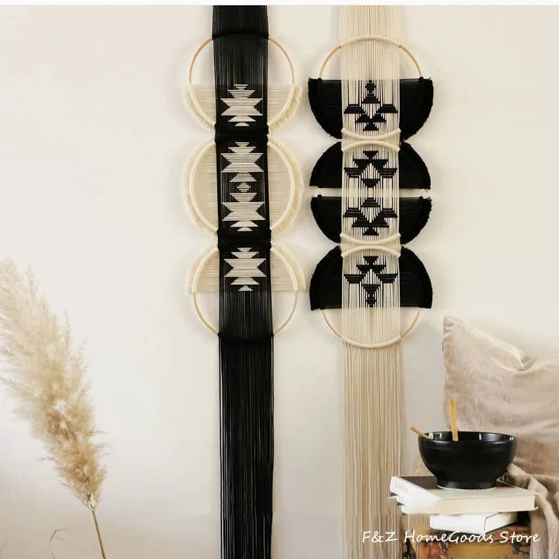 Round Cotton Macramé Wall Hanging | DailyEdge