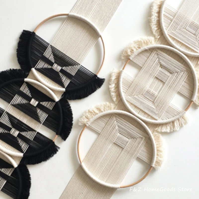 Round Cotton Macramé Wall Hanging | DailyEdge