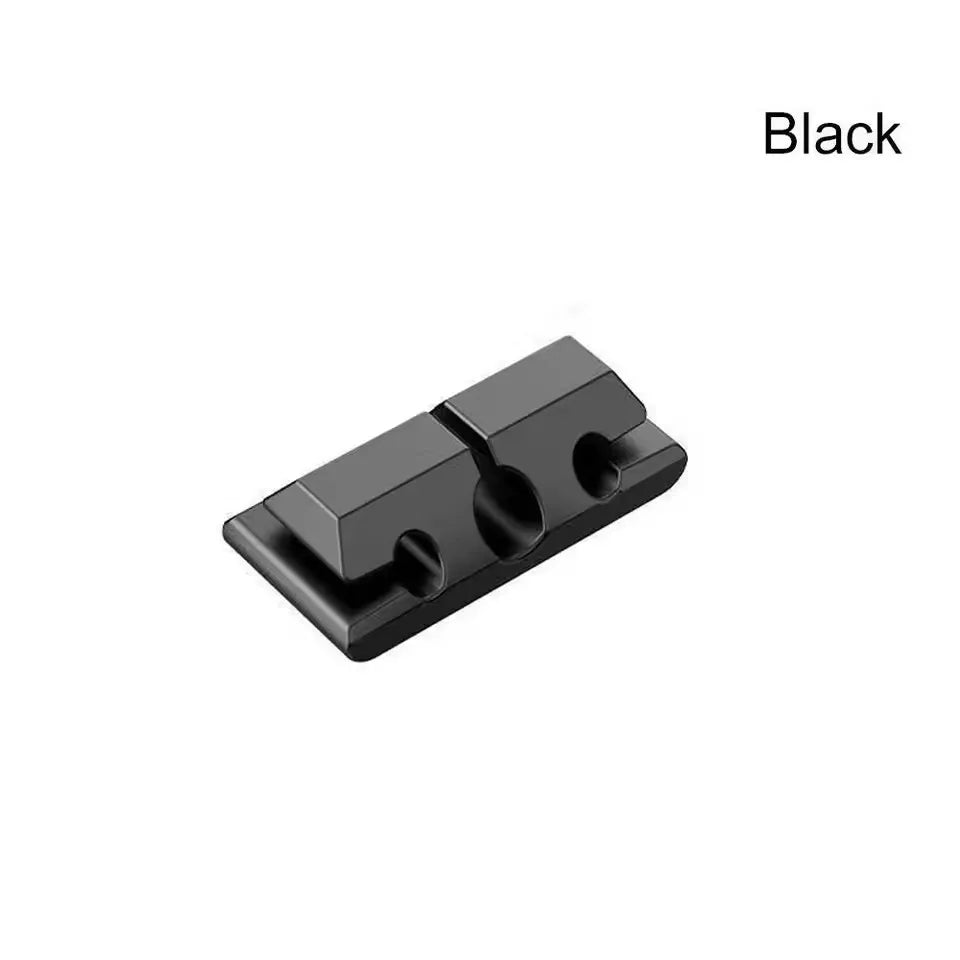 Silicone Cable Organizer Clips – Single & Multi-Slot Options
