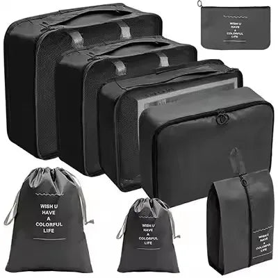 8-Piece Travel Packing Organizer Set