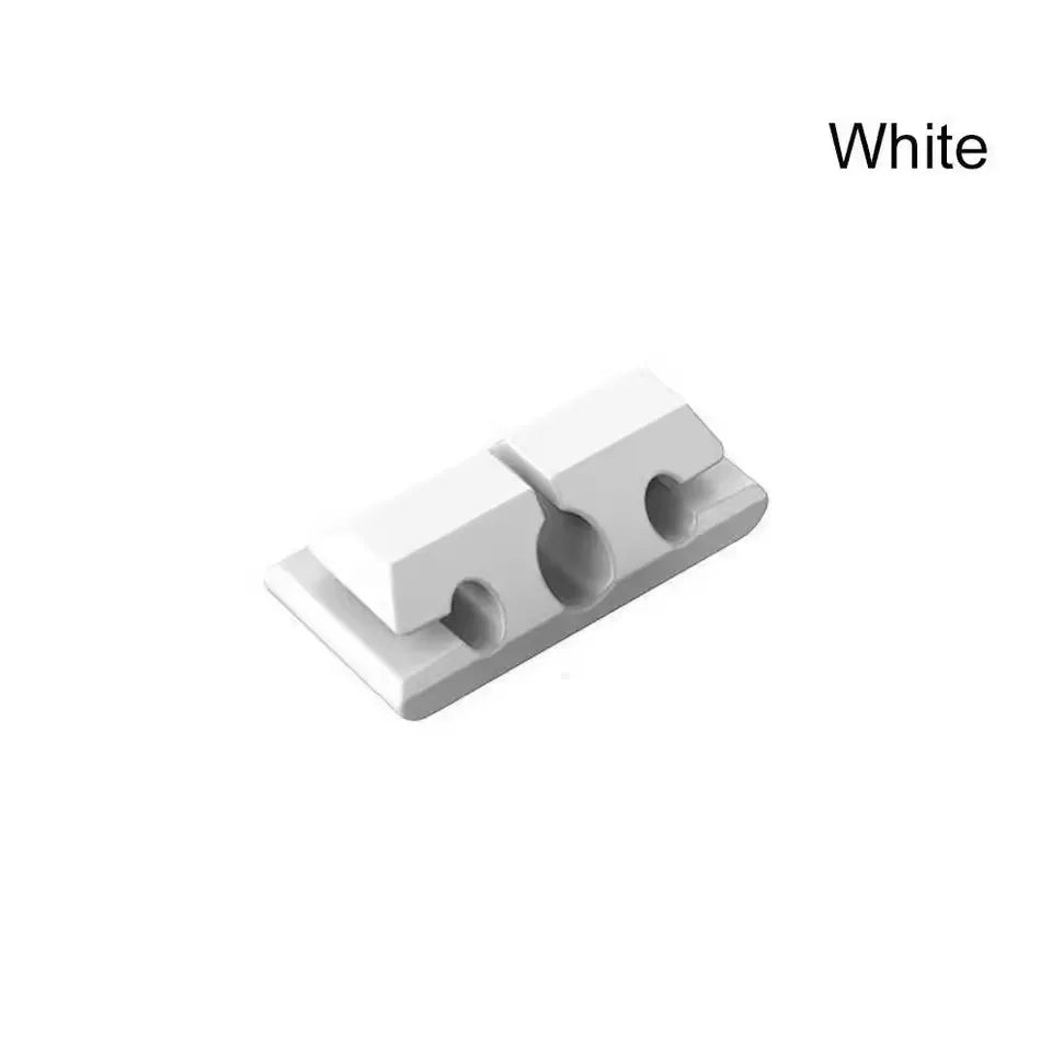 Silicone Cable Organizer Clips – Single & Multi-Slot Options