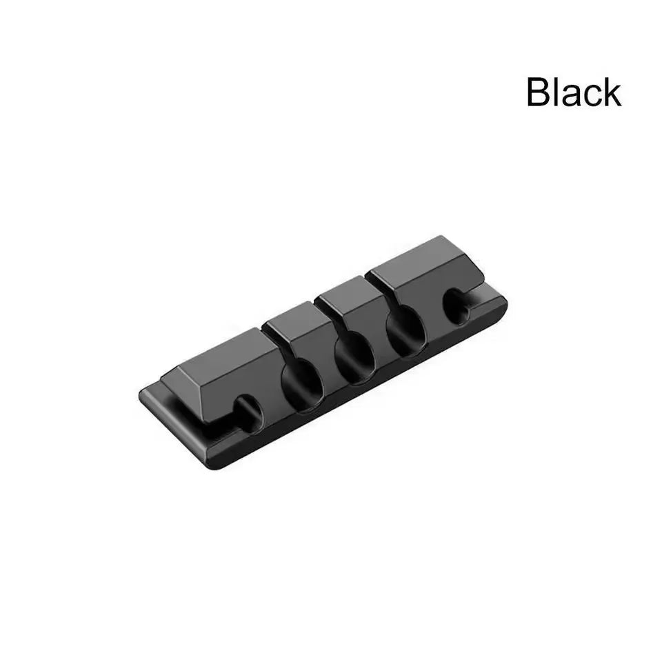 Silicone Cable Organizer Clips – Single & Multi-Slot Options