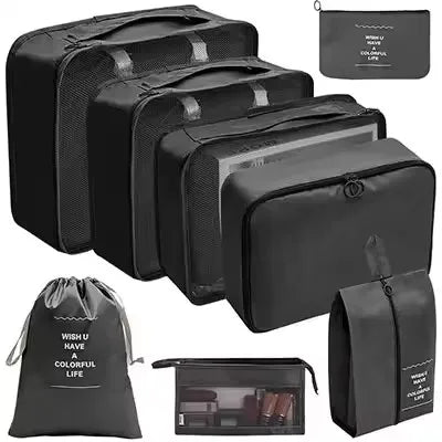 8-Piece Travel Packing Organizer Set