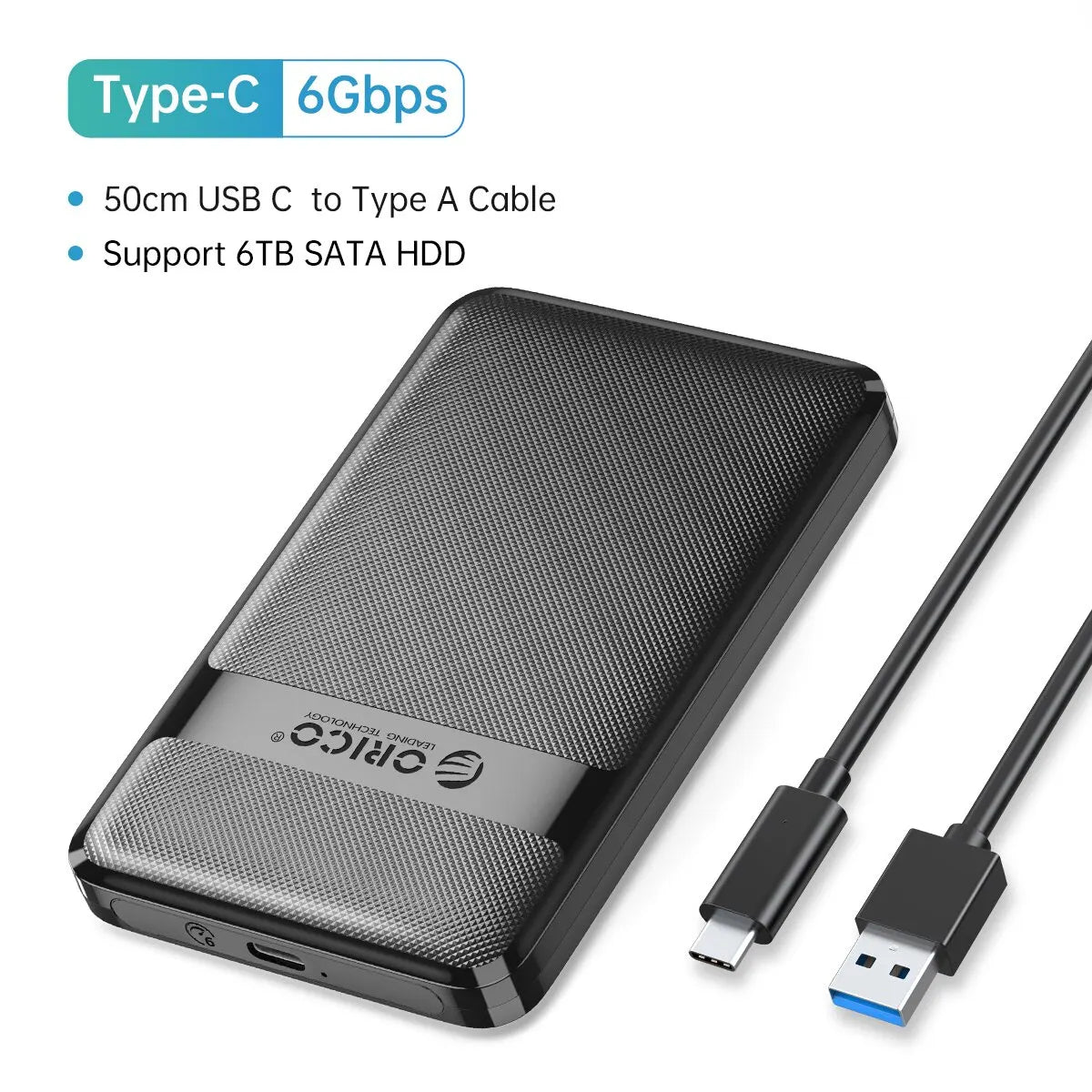 ORICO 2.5-Inch SATA Drive Enclosure – USB Options