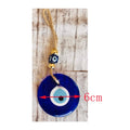 Blue Glass Evil Eye Wall Hanging
