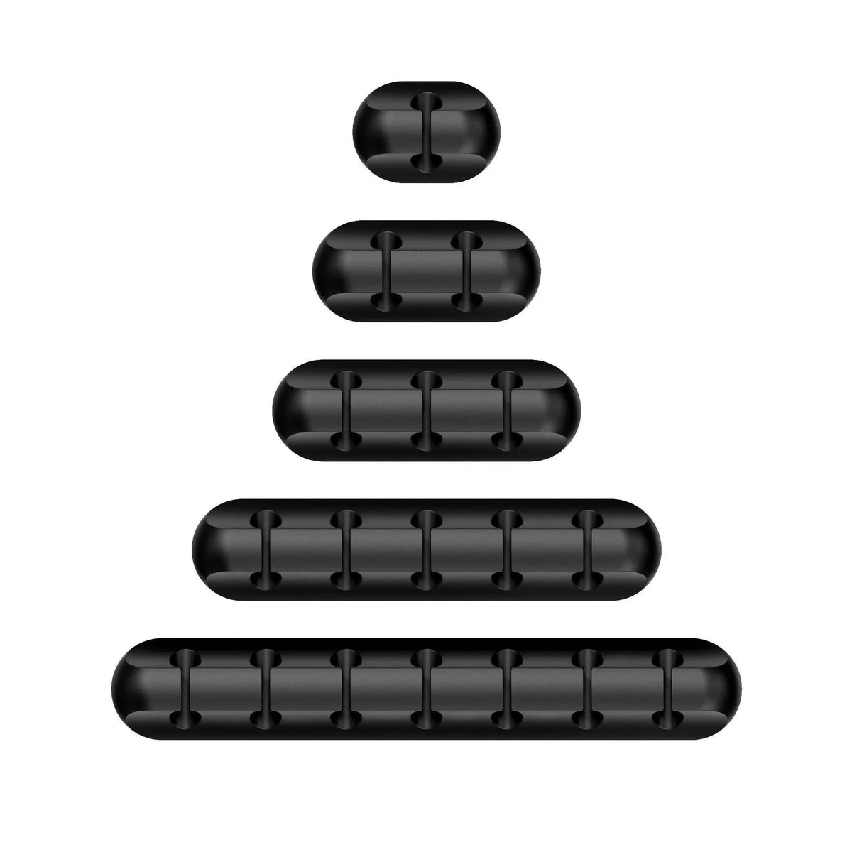 Self-Adhesive Silicone Cable Organizer