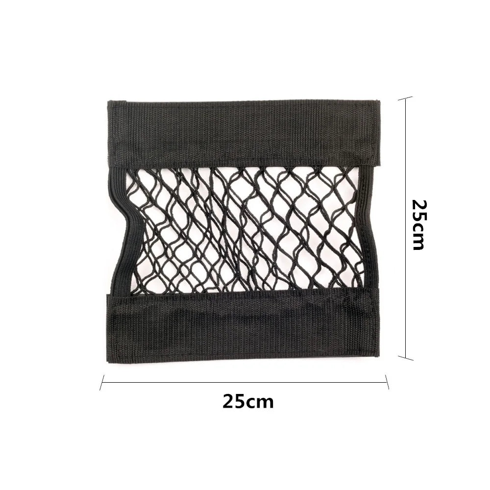 Car Seat Back Mesh Net Organizer – Universal Storage Pocket Bag