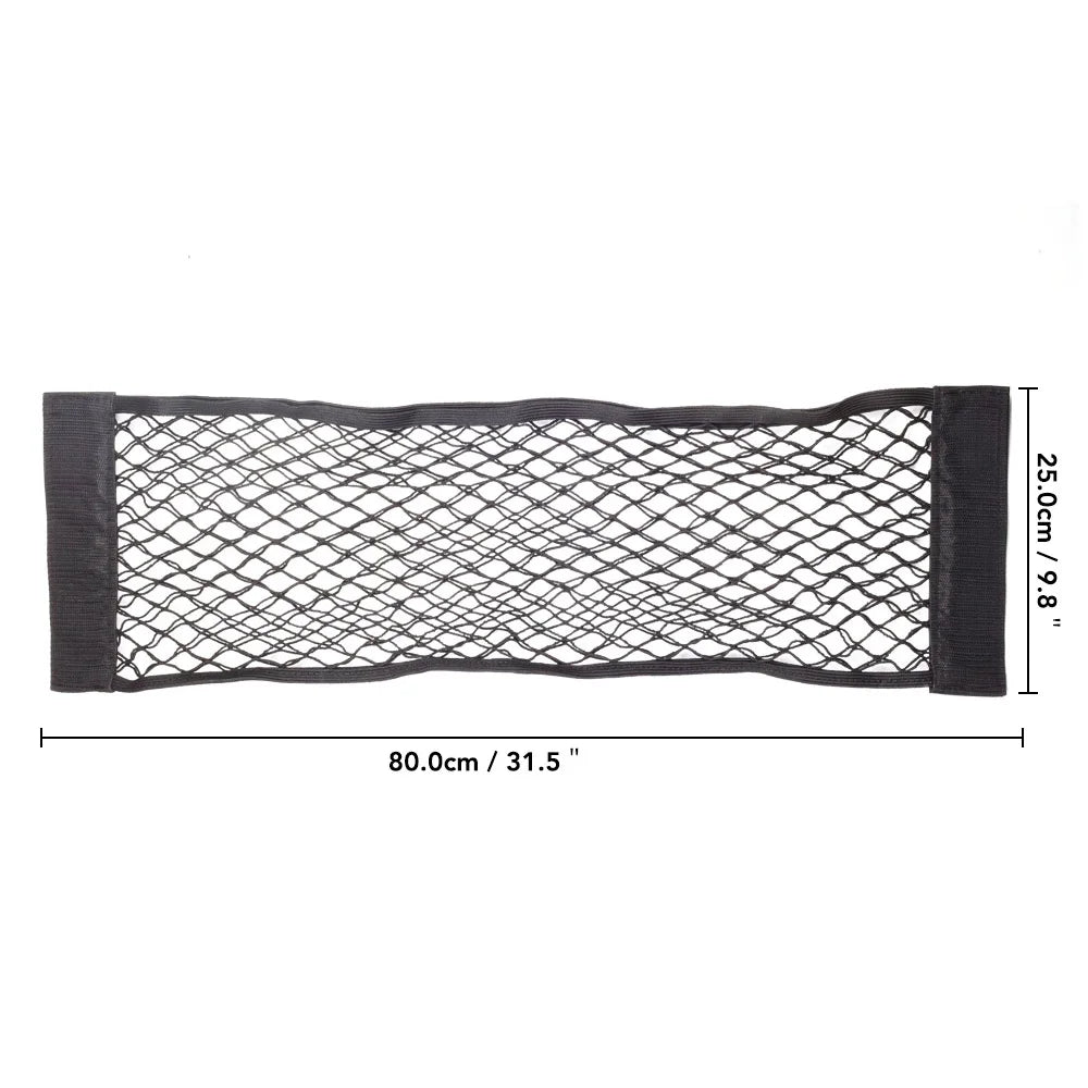 Car Seat Back Mesh Net Organizer – Universal Storage Pocket Bag