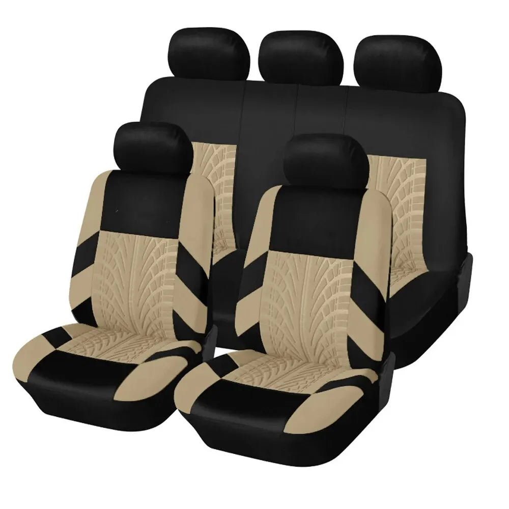 AUTOYOUTH Fabric Car Seat Covers – Colour & Pack Options