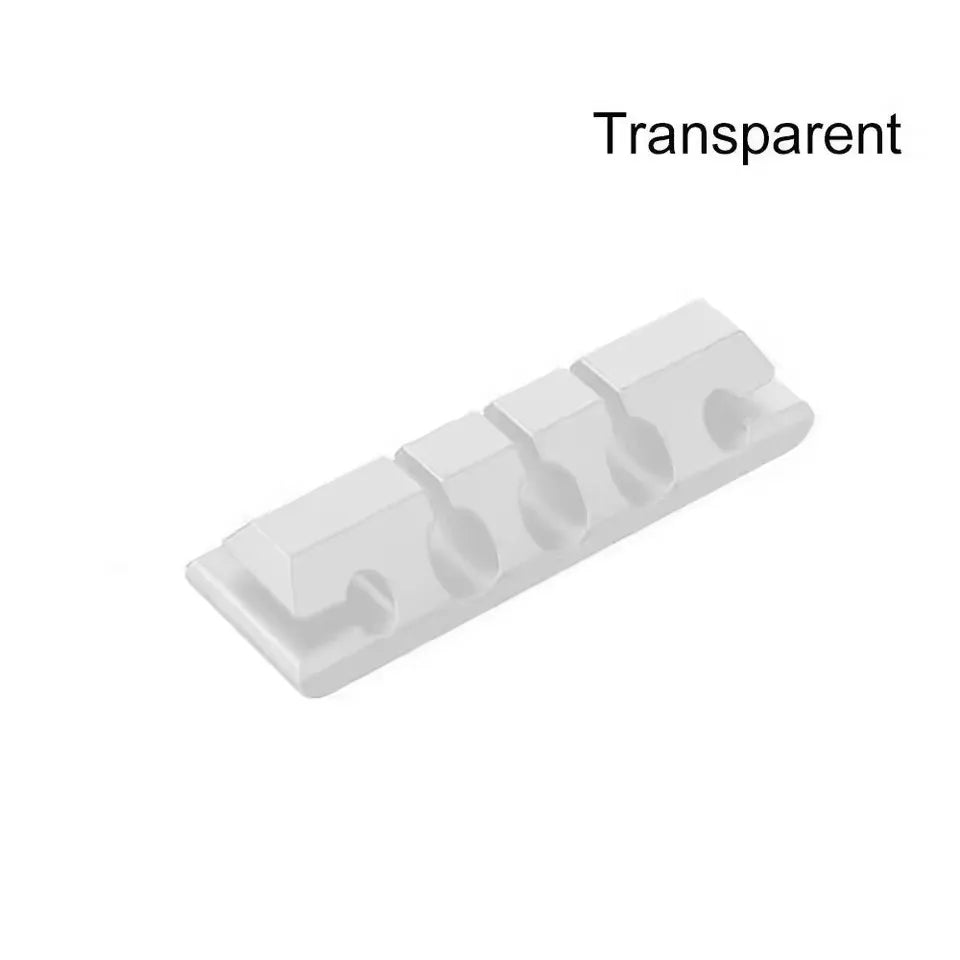 Silicone Cable Organizer Clips – Single & Multi-Slot Options