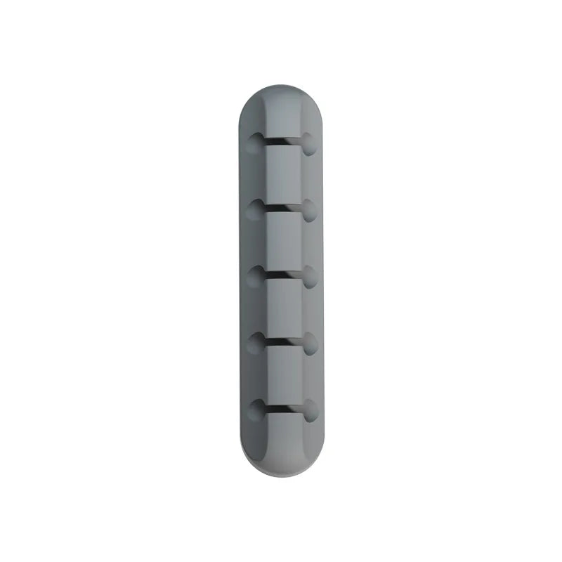 5-Slot Self-Adhesive Cable Organizer