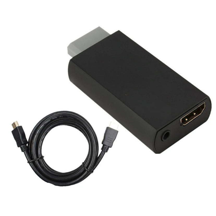 Wii to HDMI Adapter with 3.5 mm Audio Output