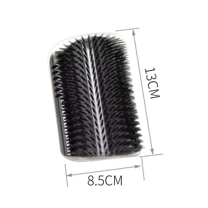 Cat Corner Self-Grooming Brush – Removable Scratcher Comb for Kittens & Cats