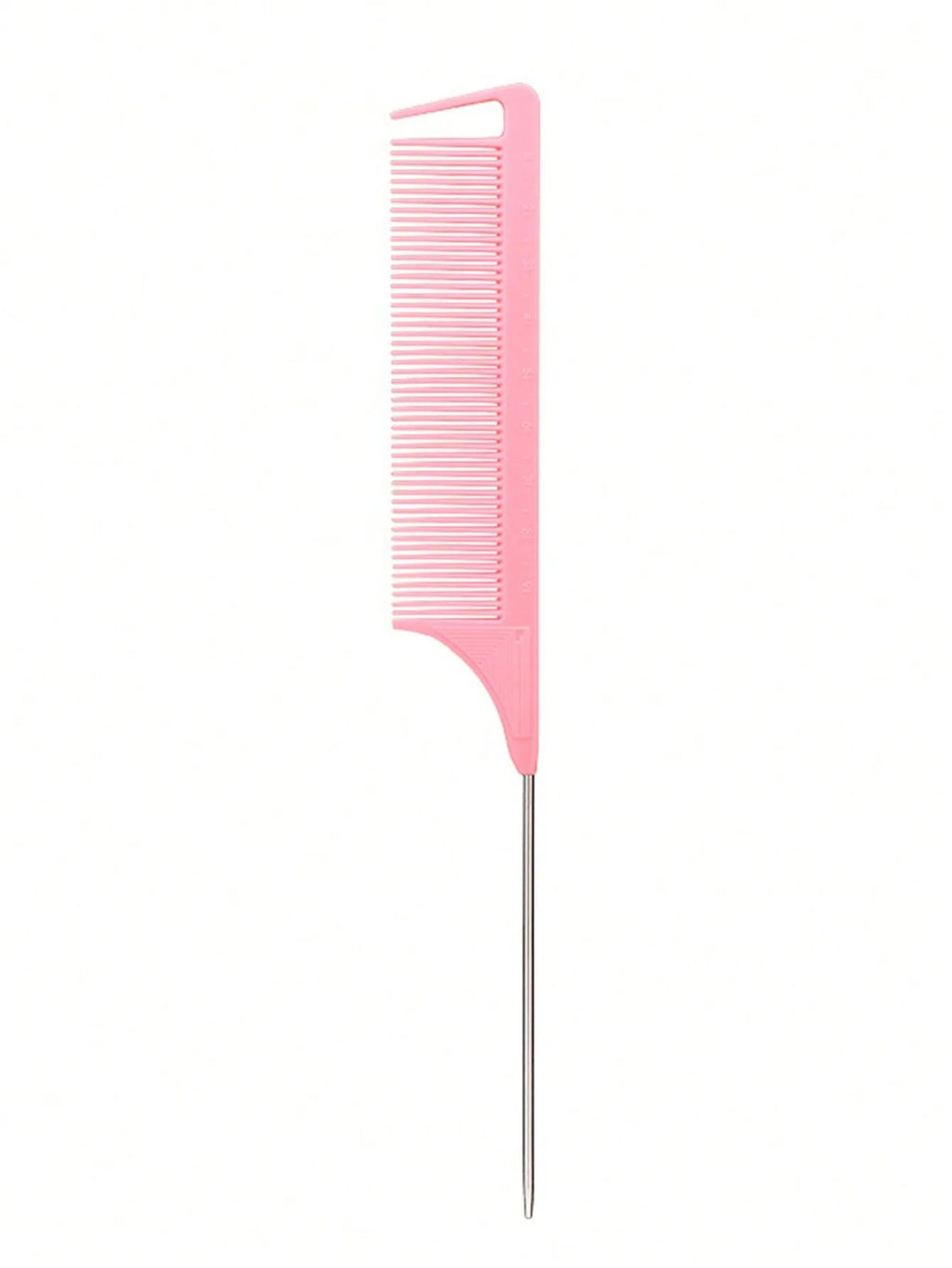 Stainless Steel Pointed Tail Hair Comb – Salon Styling Tool for Wigs & Real Hair