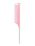 Stainless Steel Pointed Tail Hair, Hair Comb Hair Brush Salon Hair Styling Tool Hair Comb, Special for Real Hair Wigs