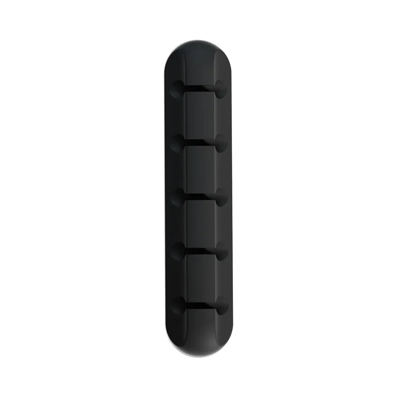 5-Slot Self-Adhesive Cable Organizer