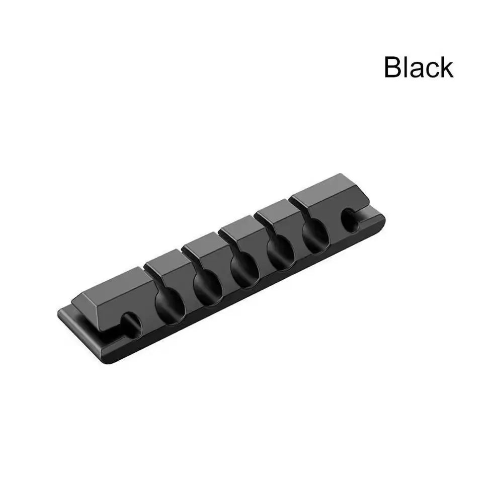 Silicone Cable Organizer Clips – Single & Multi-Slot Options