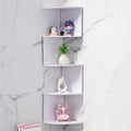 5-Tier Zigzag Corner Wall Shelf