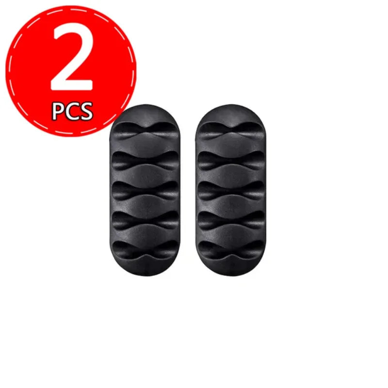 Self-Adhesive Silicone Cable Holder Clips