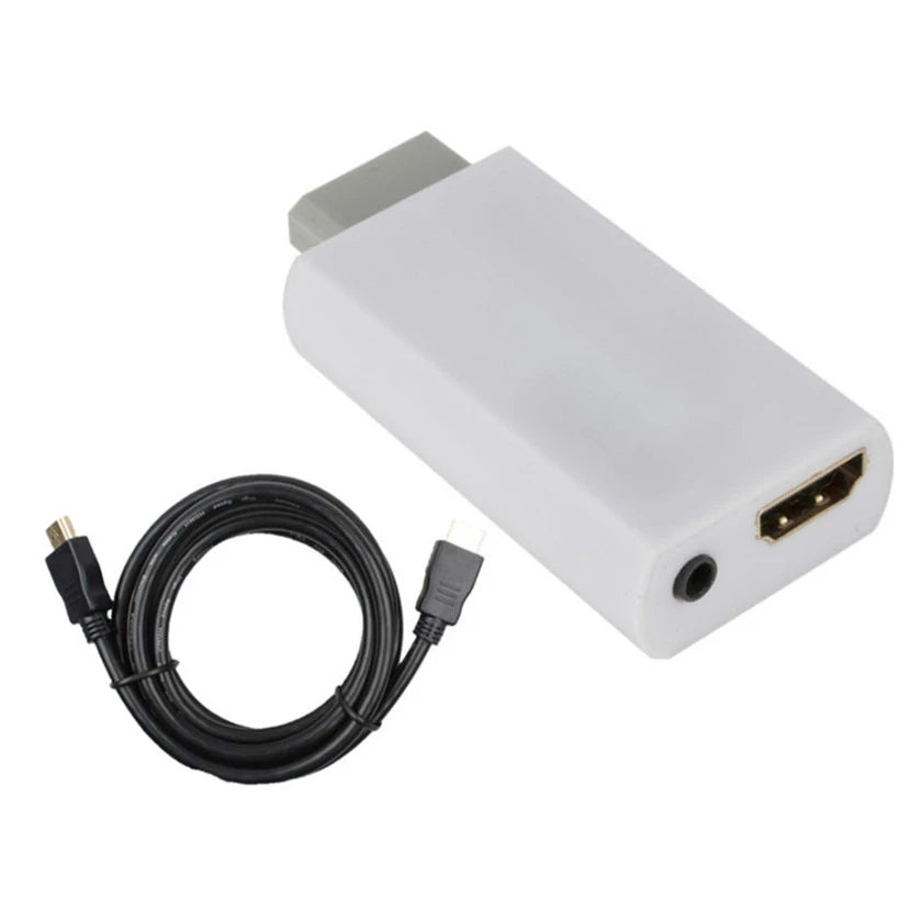 Wii to HDMI Adapter with 3.5 mm Audio Output