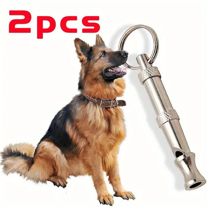 Adjustable-Pitch Dog Training Whistle – 1 or 2 Pack
