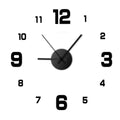 DIY Frameless Acrylic Wall Clock