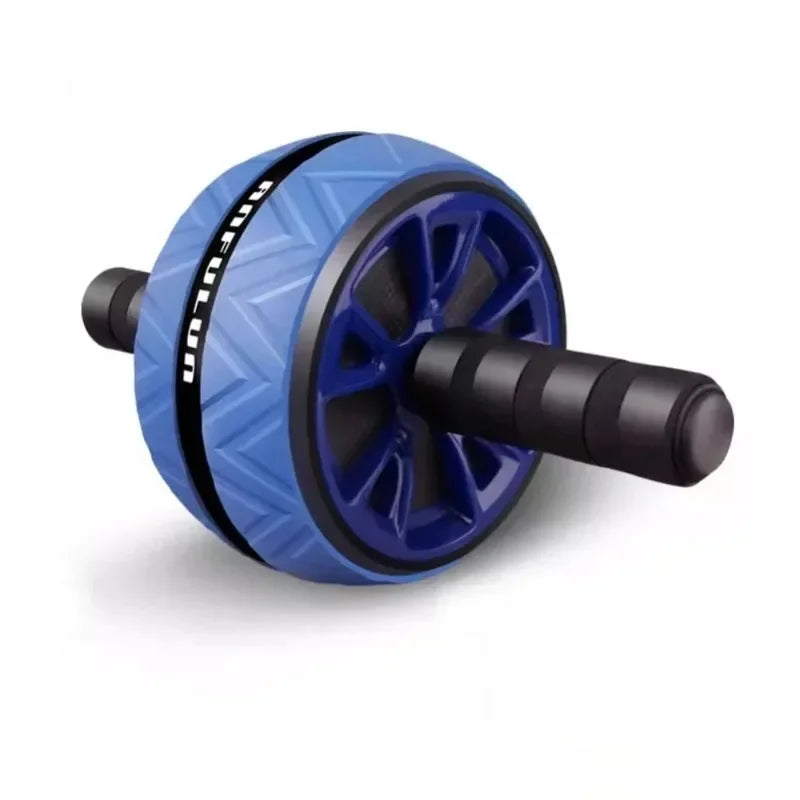 Twin-Wheel Abdominal Fitness Roller Ab Training Equipment Core Muscle Exercise Durable Anti-Slip Pad for Household Gym Workout