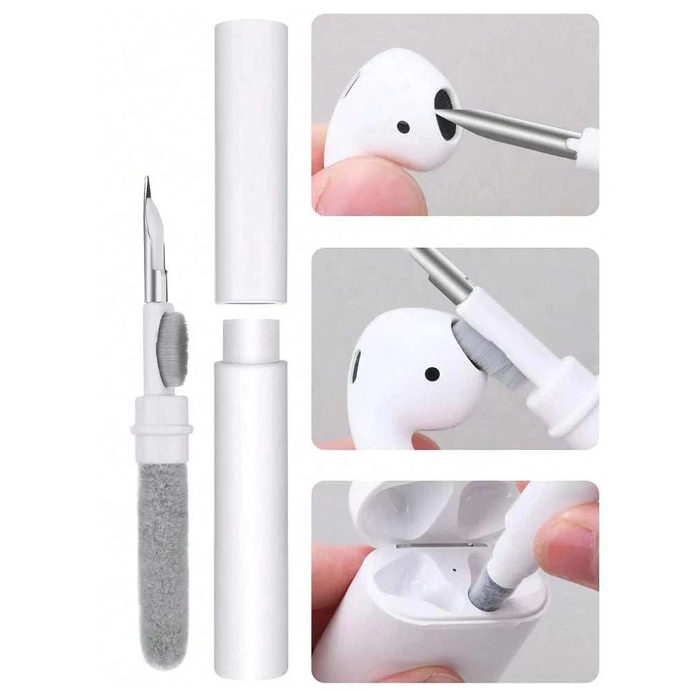 Earphone & Camera Cleaning Pen – Portable Brush for Wireless Earbuds